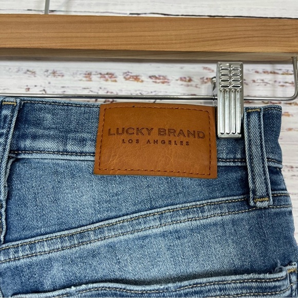 Lucky Brand AVA Blue Mid Rise Skinny Ankle Jeans - Picture 4 of 13